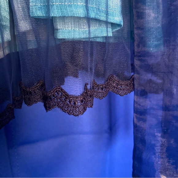 The Garden of the Sirens Ocean Vacation Style JSK Dress 💙🩵🤍 - Picture 9 of 16